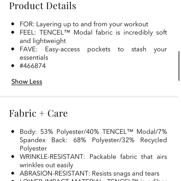 Athleta Black Get Set Sweatshirt - Picture 12 of 12